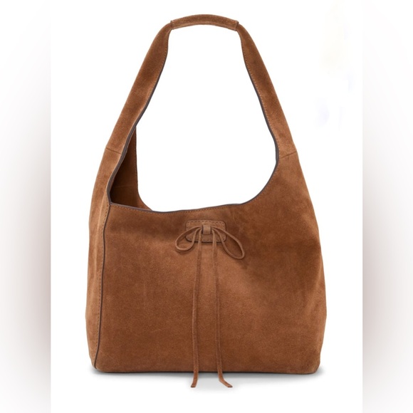 Lucky Brand Clem Mini Suede Hobo Bag - Picture 1 of 8